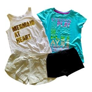 GIRLS BUNDLE-SIZE 6/6x-BILLABONG-DANSKIN-CHAMPION-CARTERS